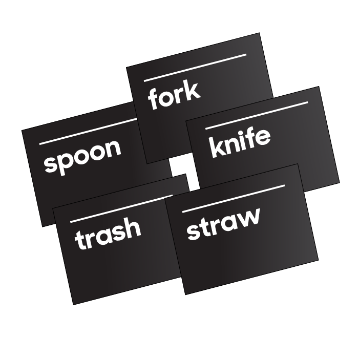 Cutlery Signs Set 